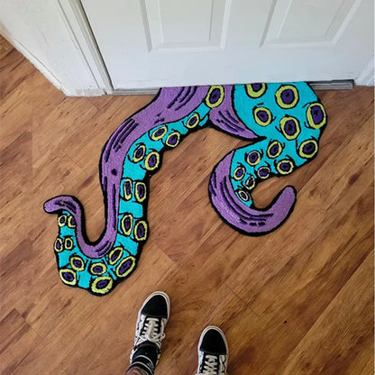 1pc Irregular Octopus Tentacle Rug