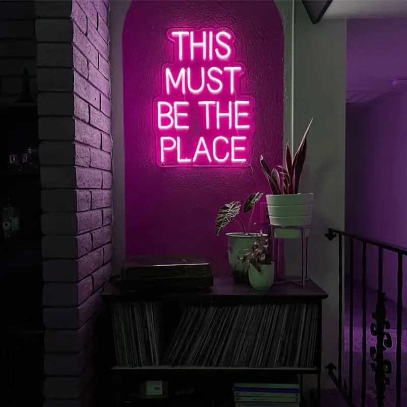 1pc This Must Be The Place Neon Light