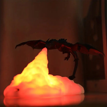 1pc fire Dragon Lamp