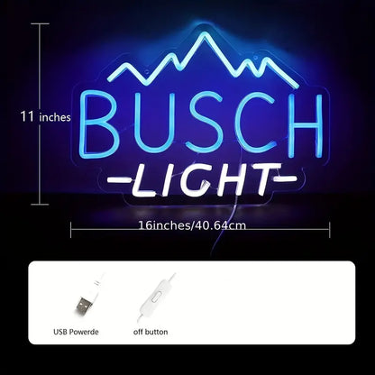 1pc BUSCH LIGHT LED Logo