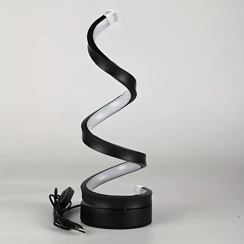 1pc Spiral Table Lamp