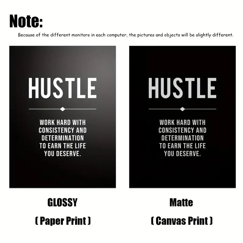 6pcs Motivational Quote Posters