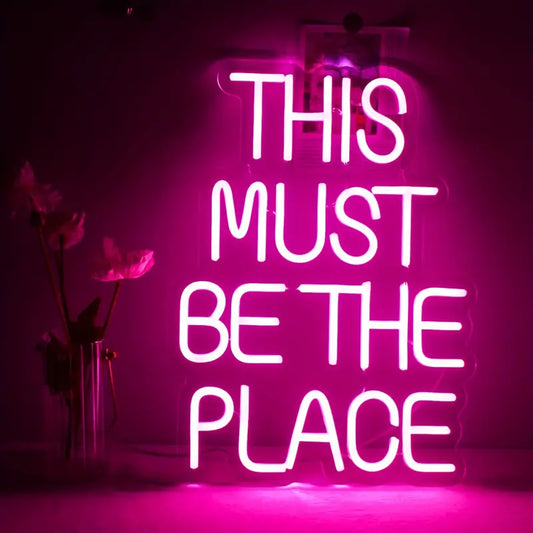 1pc This Must Be The Place Neon Light