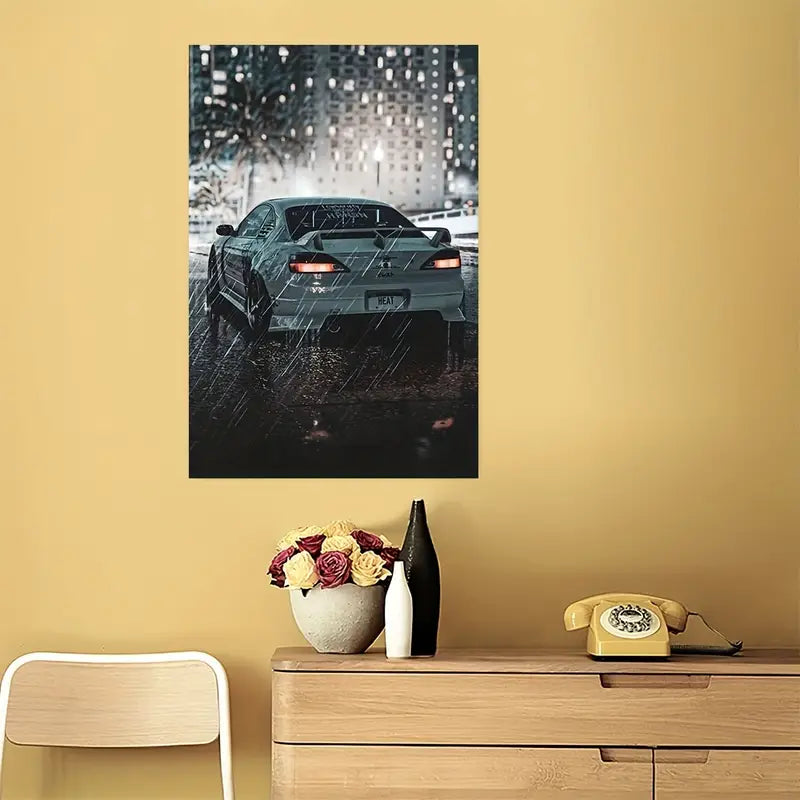 1pc JDM Racing Car Canvas Poster