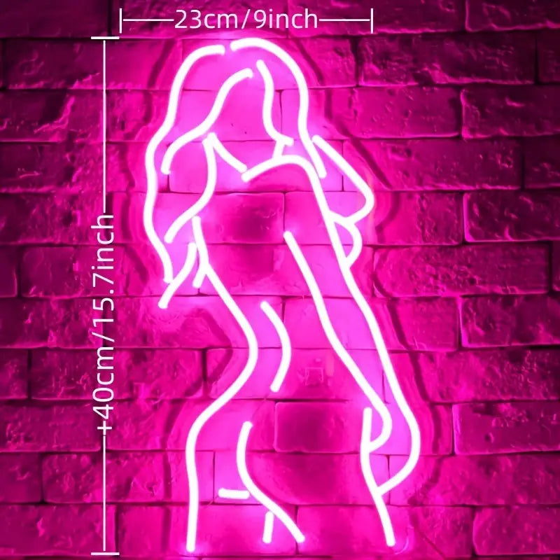 1pc Changfa Lady Neon Sign Light