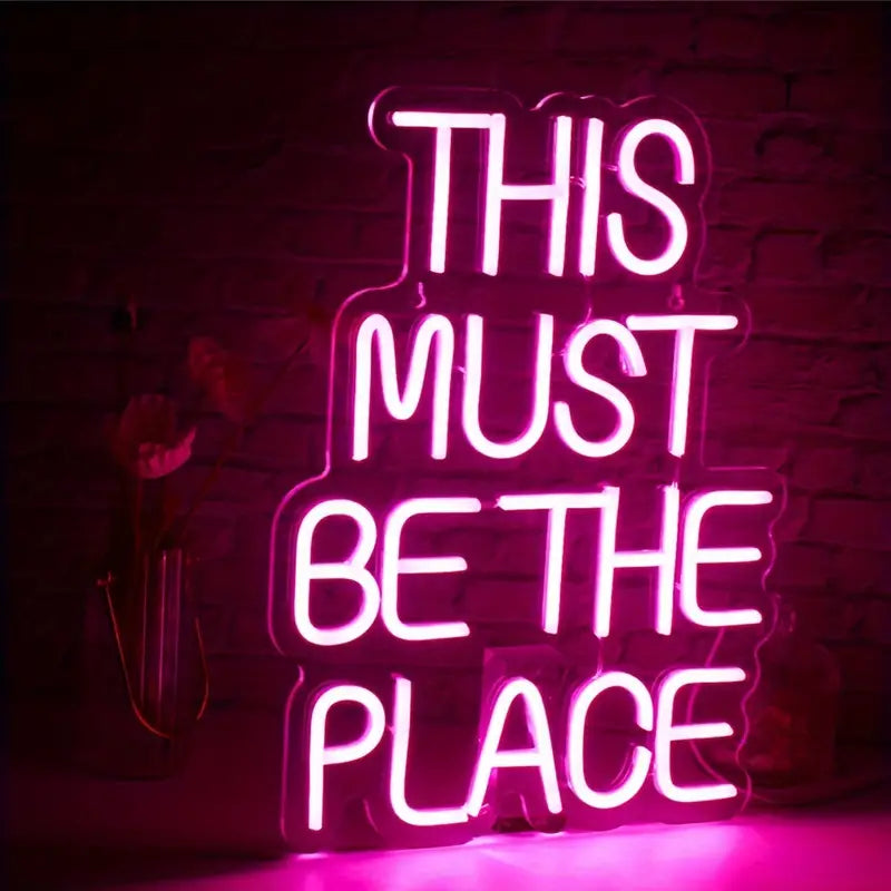 1pc This Must Be The Place Neon Light