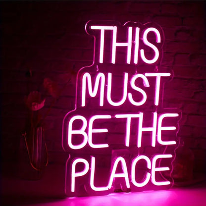 1pc This Must Be The Place Neon Light